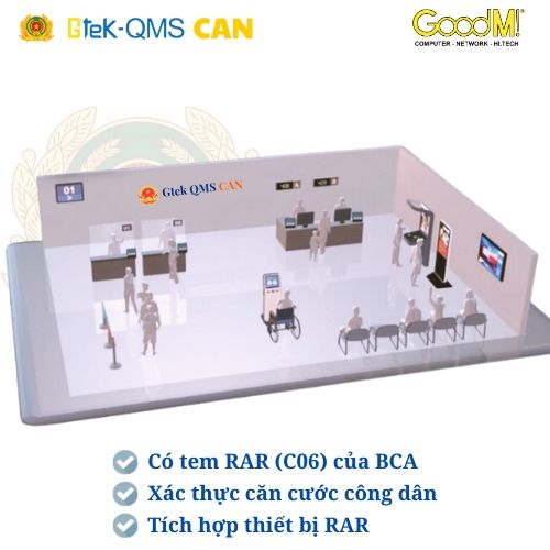 Hệ Thống Xếp Hàng Tự Động Cho Cơ Quan Công An