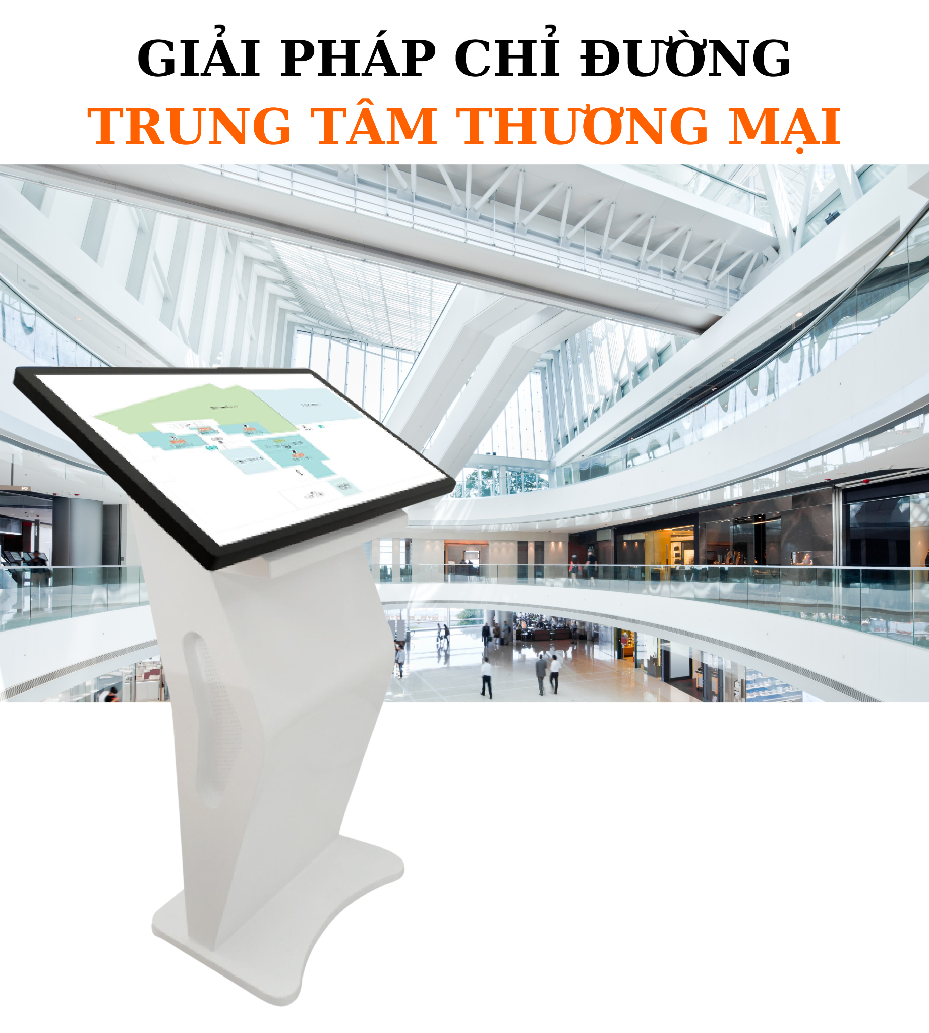  Giải Pháp Chỉ Đường Trung Tâm Thương Mại 