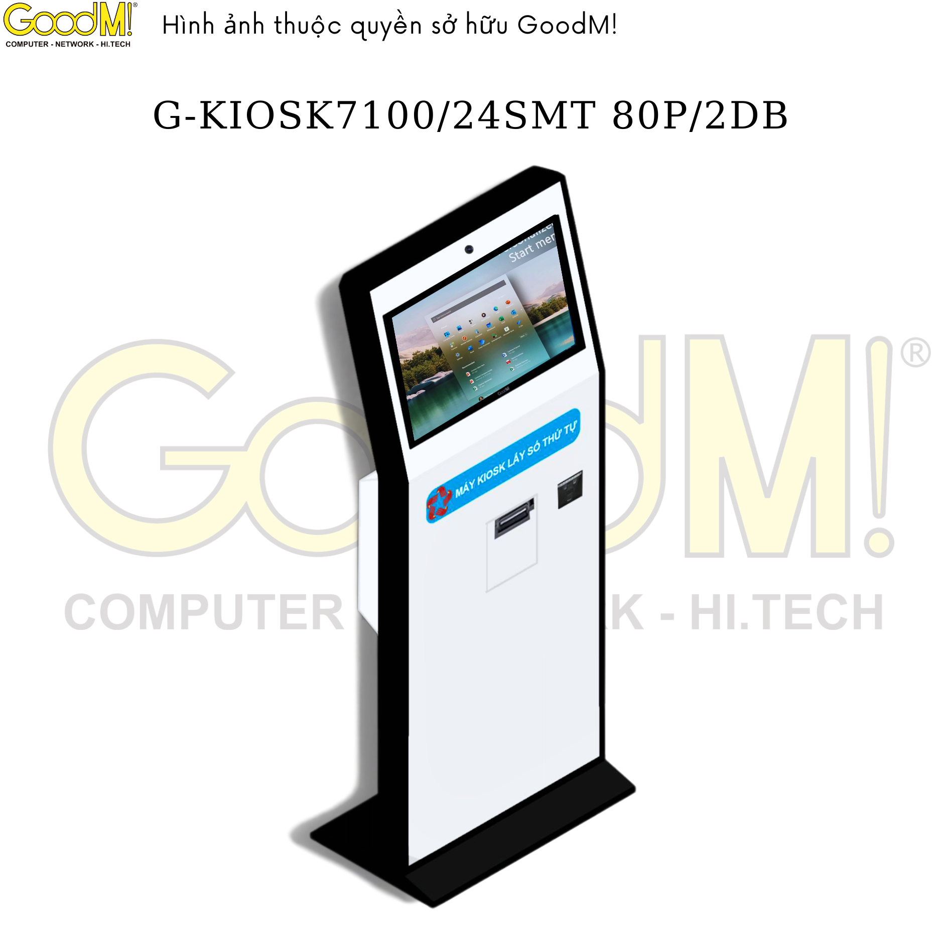  Kiosk Tra Cứu Thông Tin G-KIOSK7100/24SMT 80P/2DB 