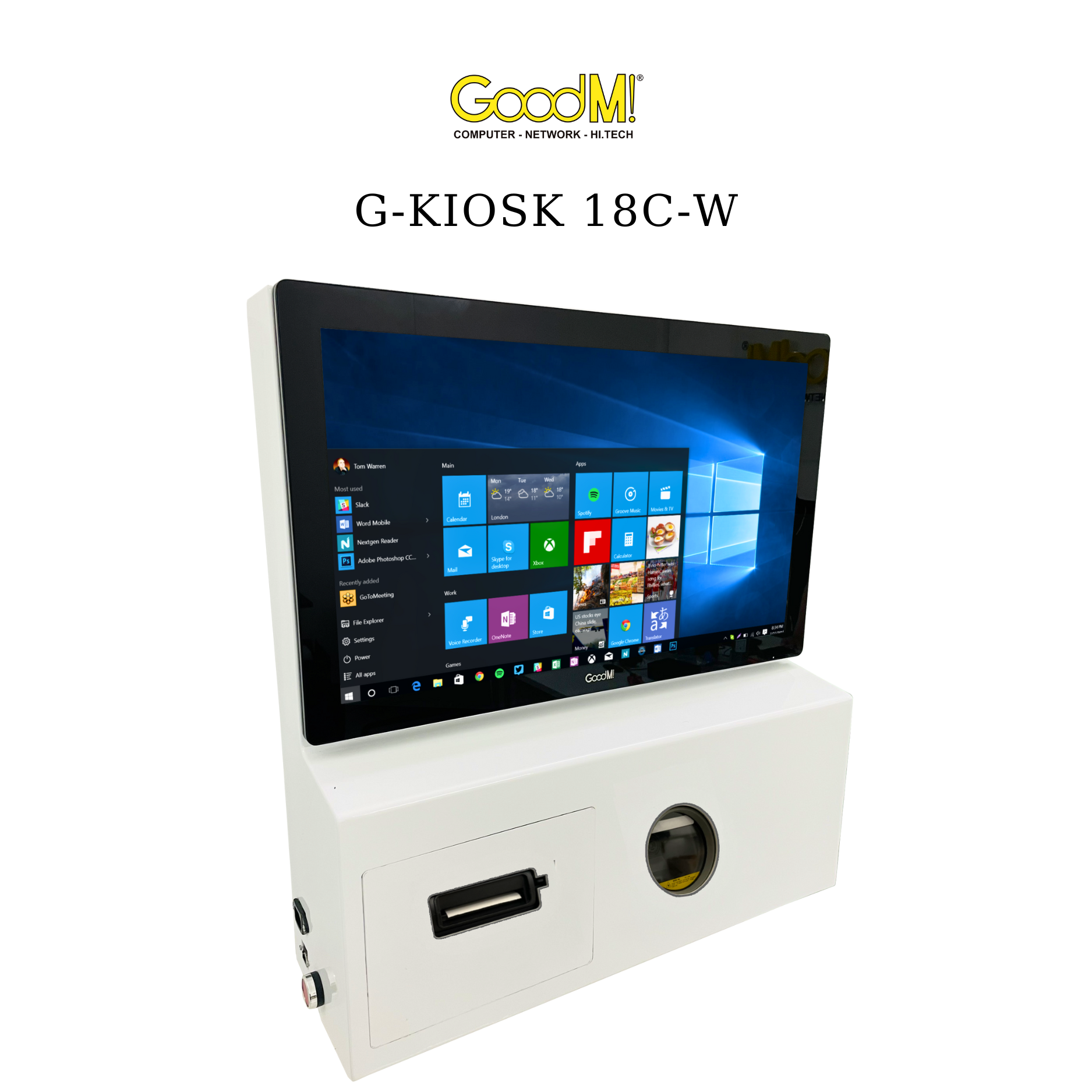  Máy In Số Thứ Tự Treo Tường G-KIOSK 18C-W 