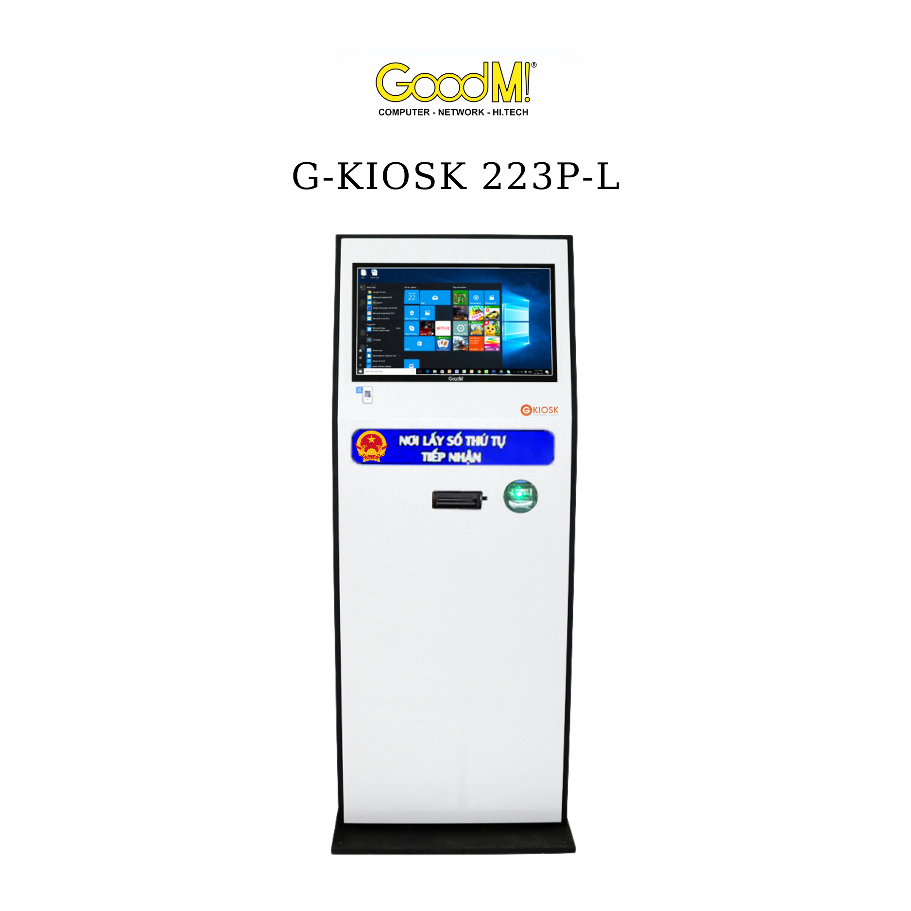  Kiosk Hành Chính Công 1 Cửa Model G-Kiosk 223P-L 