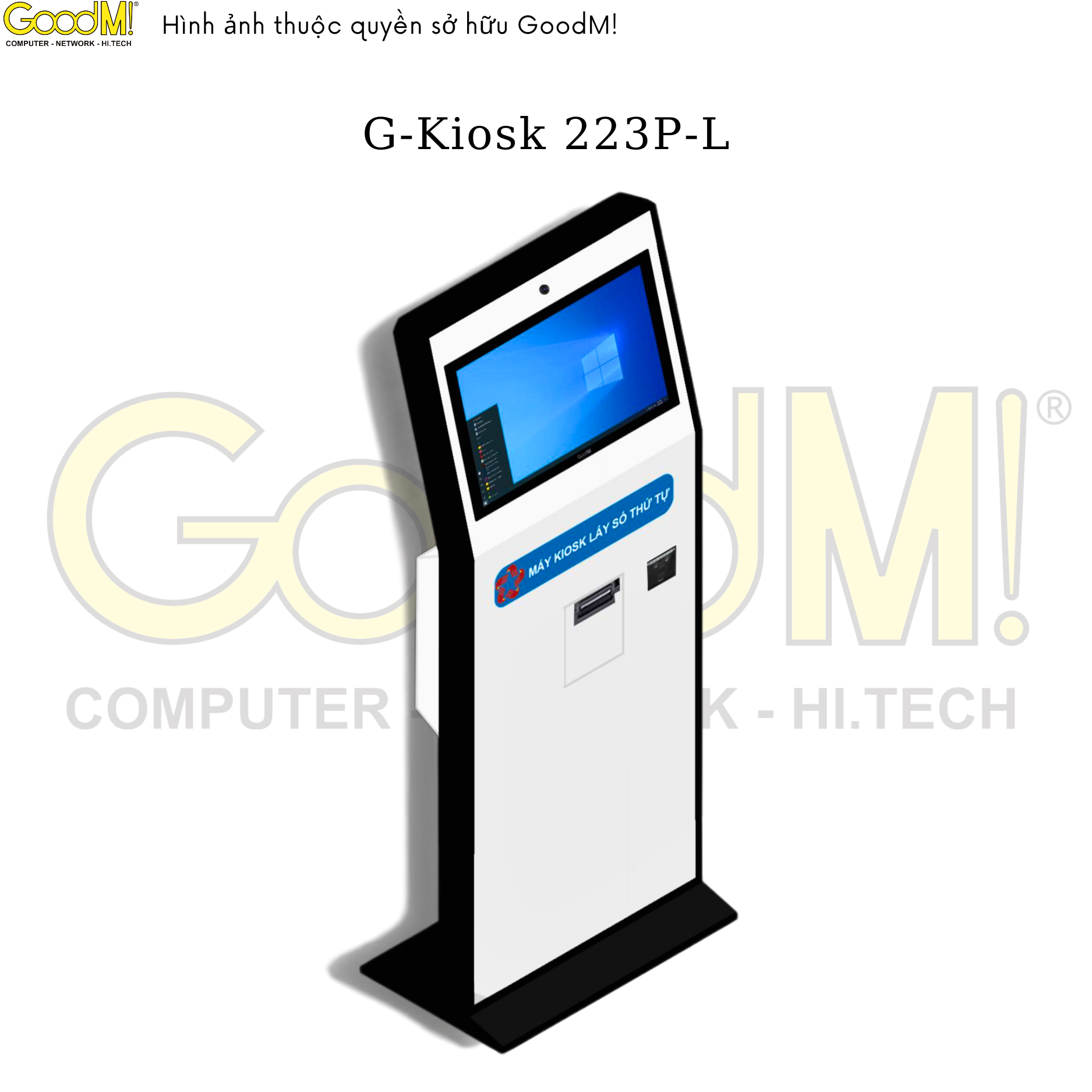  Kiosk Hành Chính Công 1 Cửa Model G-Kiosk 223P-L 