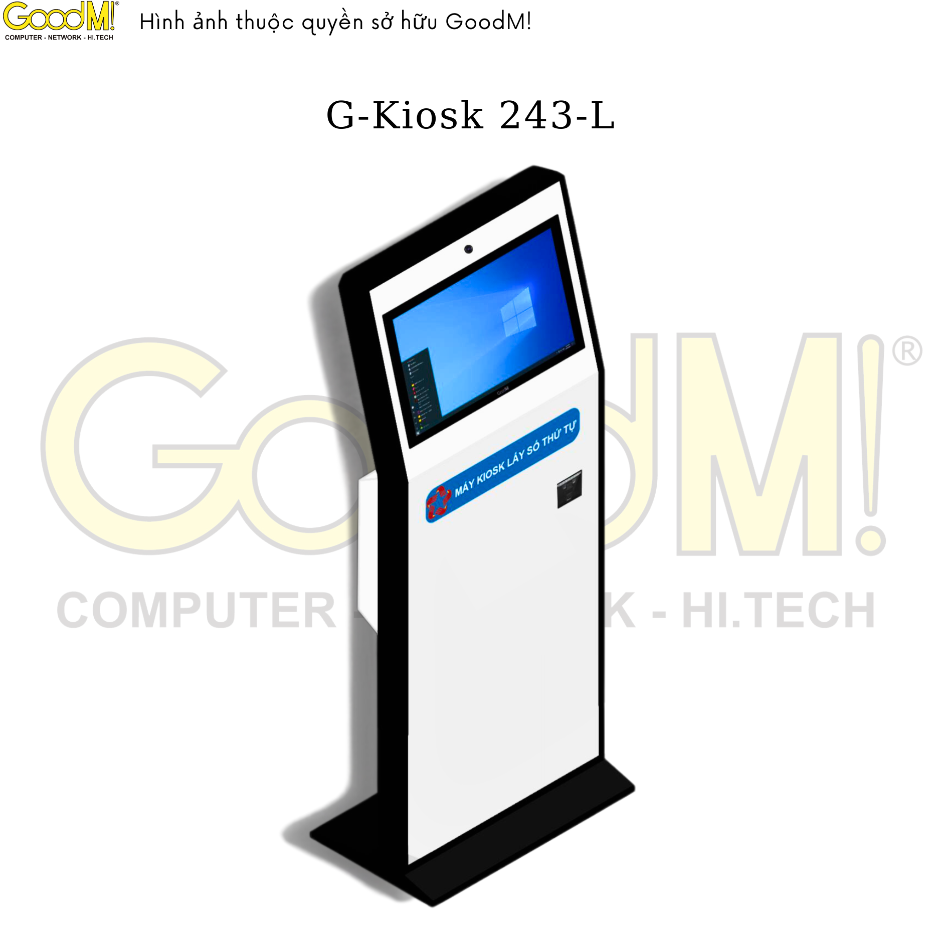 Kiosk Lấy Số Thứ Tự GKiosk 243-L (Series)