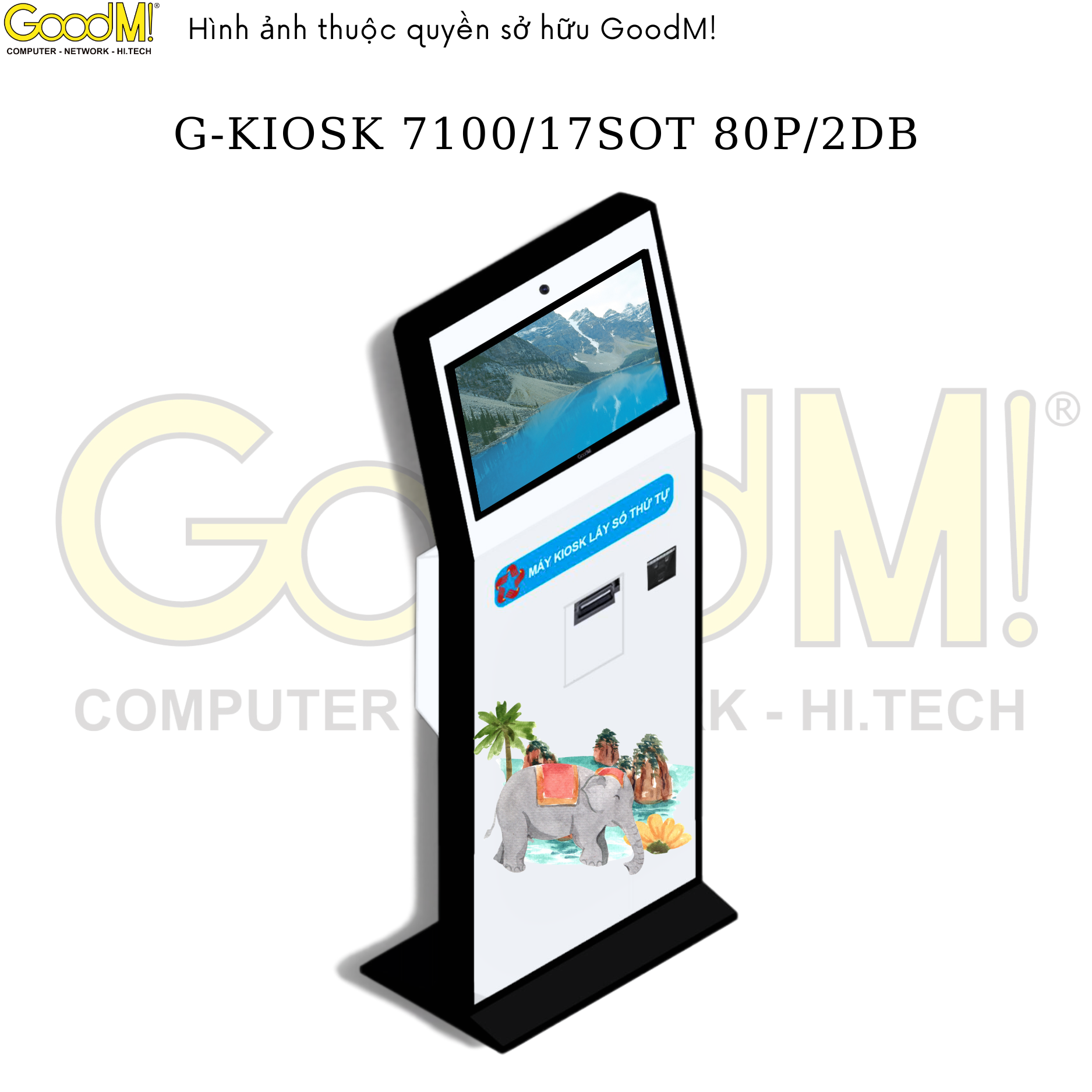  Máy Tra Cứu Thông Tin G-KIOSK7100/17SOT 80P/2DB 