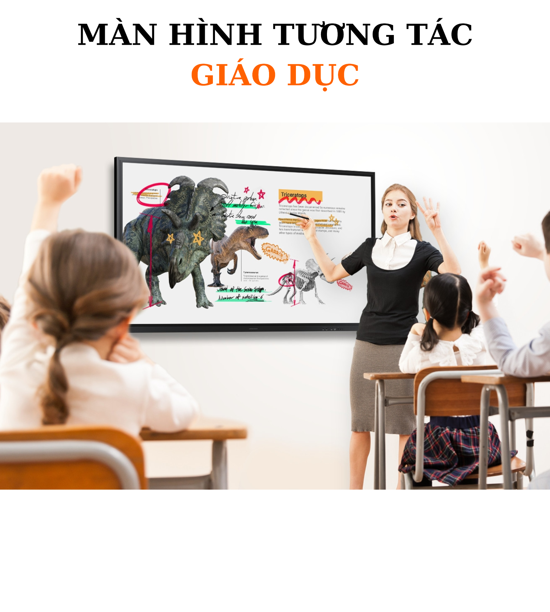 Màn Hình Tương Tác Thông Minh Giáo Dục