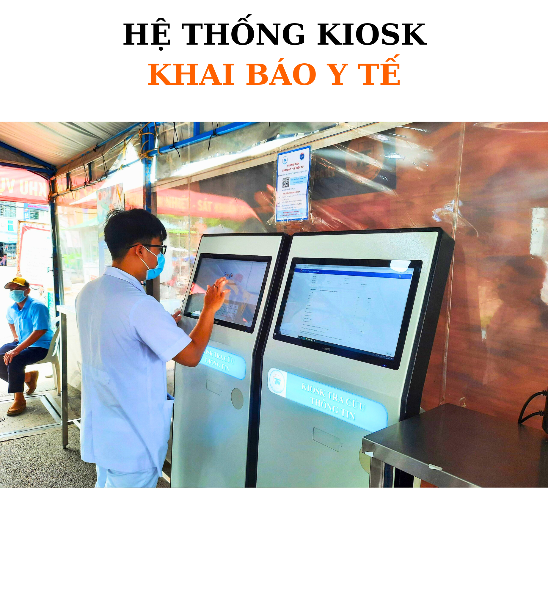 KIOSK KHAI BÁO Y TẾ