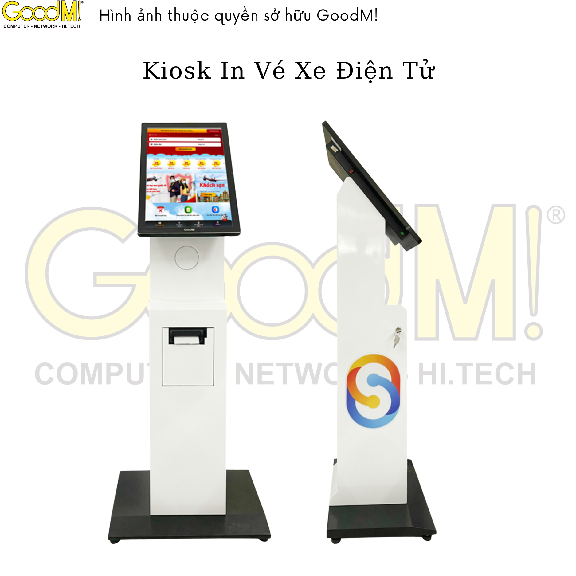 Kiosk In Vé Xe Điện Tử G-Kiosk 22ATP-Z