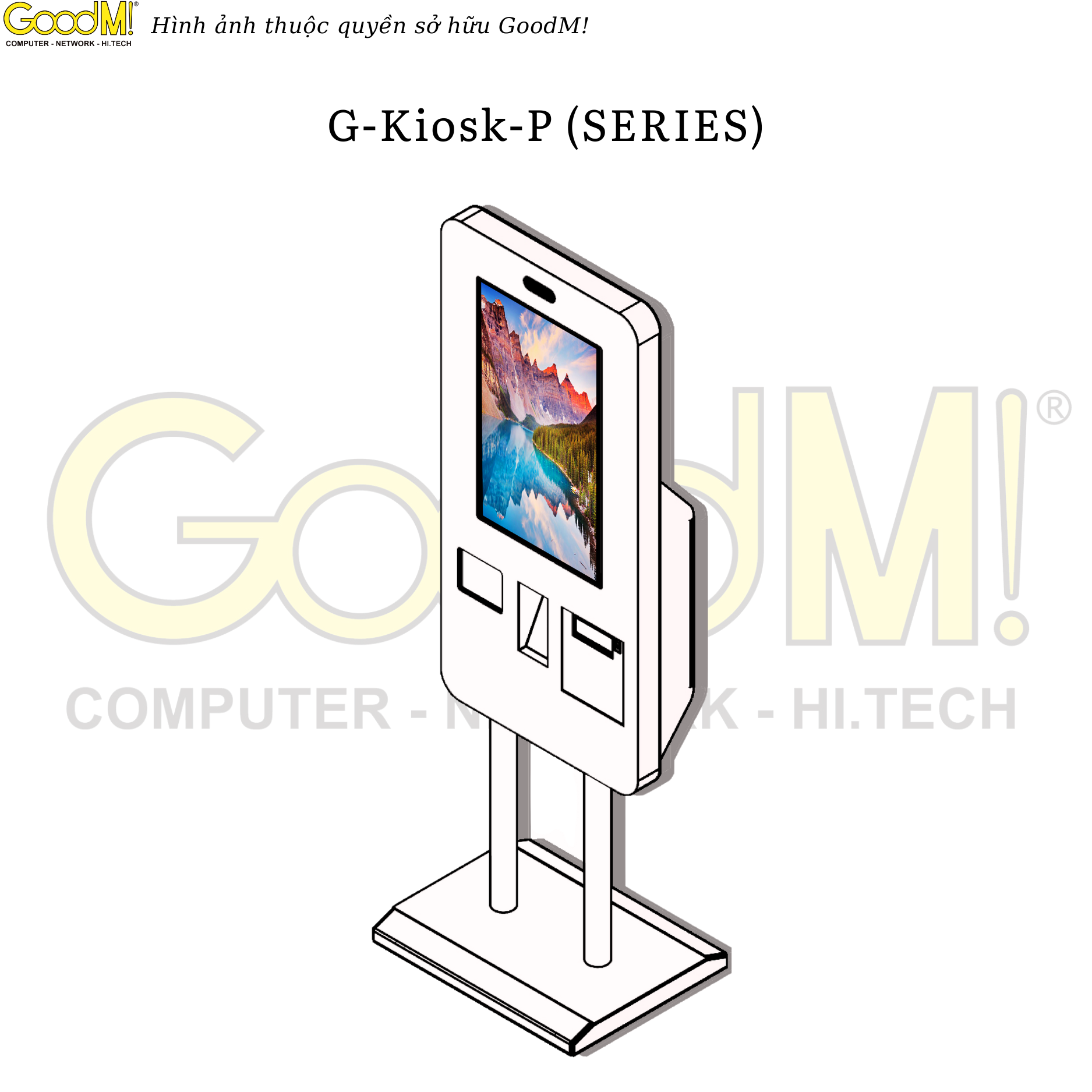 Kiosk Tự Phục Vụ Thanh Toán G-Kiosk-P ( Series )
