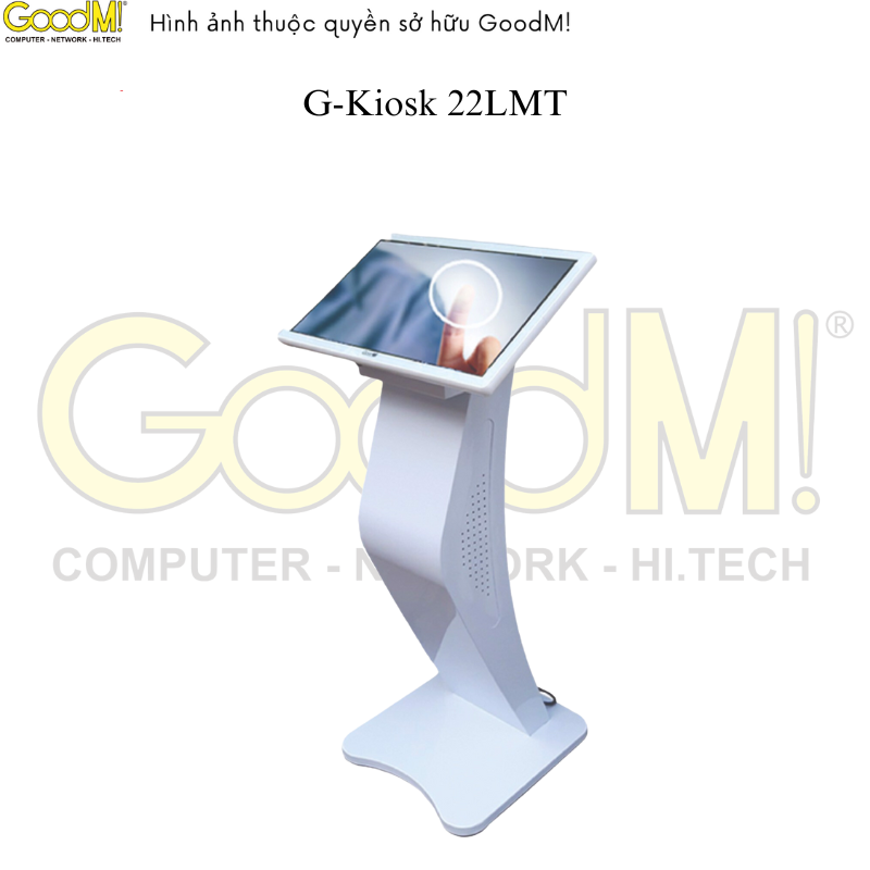 Kiosk Tra Cứu Thông Tin Chân Quỳ Sang Trọng 22LMT