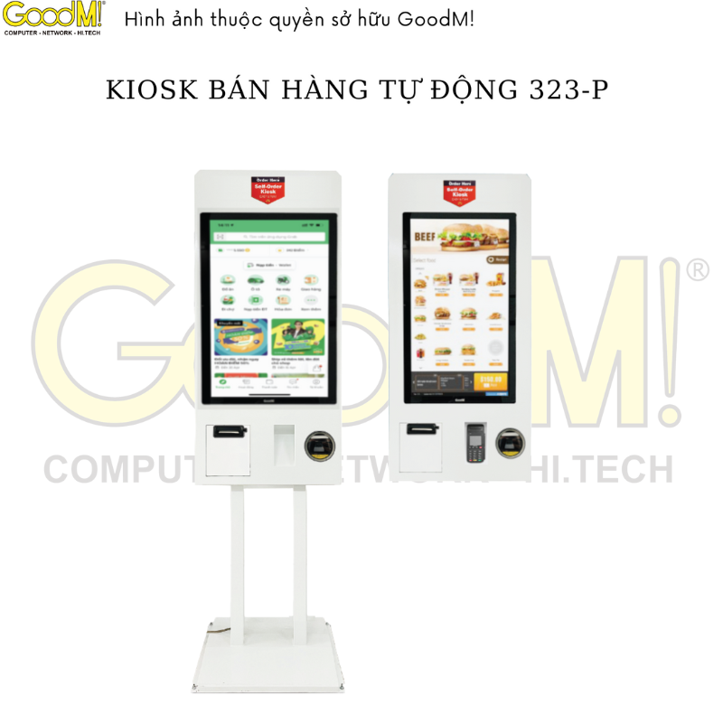 Kiosk Order Bán Hàng Tự Động 323-P