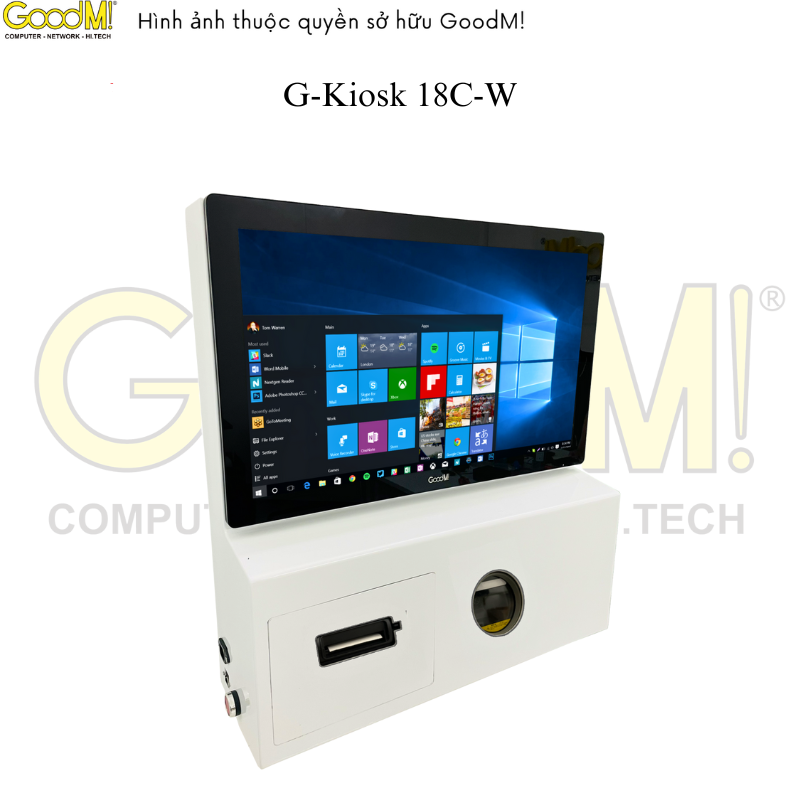 Máy In Số Thứ Tự Treo Tường G-KIOSK 18C-W