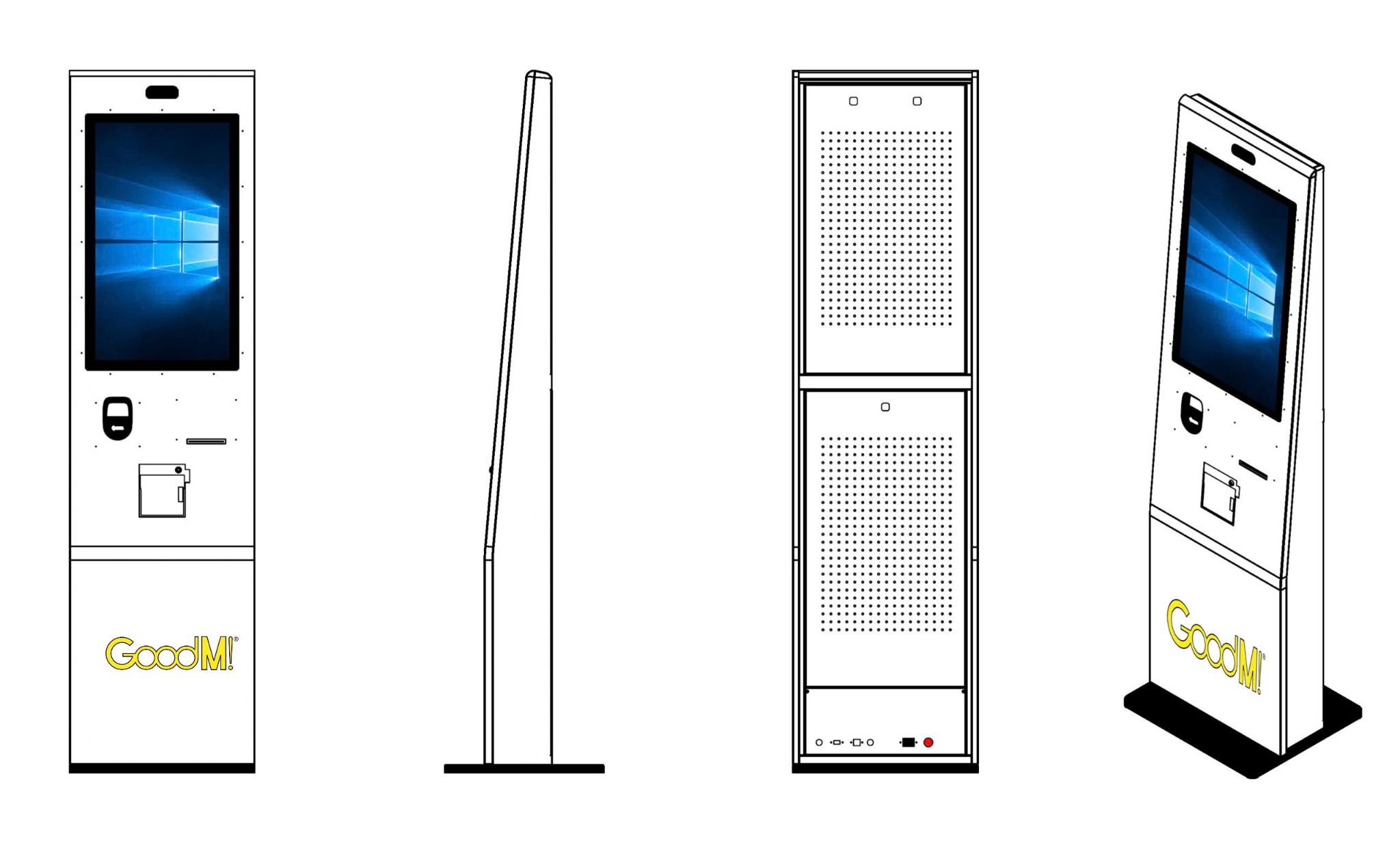 Kiosk Đăng Kí Hồ Sơ G-Kiosk-Z (Series)