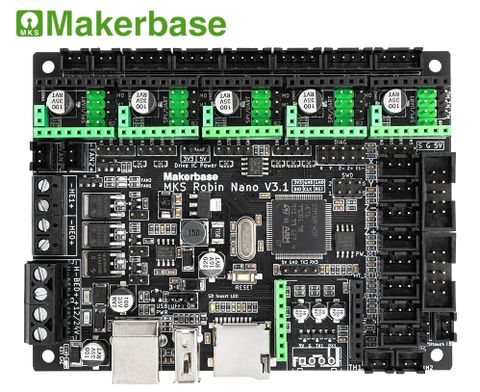 Mạch Makerbase MKS Robin Nano V3.1 3D Printer Motherboard, Support Marlin 2.0.x, Klipper