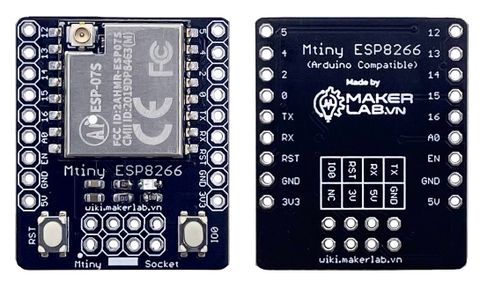 Mạch Mtiny ESP8266 ESP-07S (Arduino Compatible)