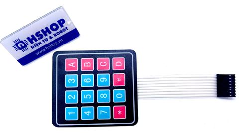 Bàn phím ma trận mềm 4x4 keypad