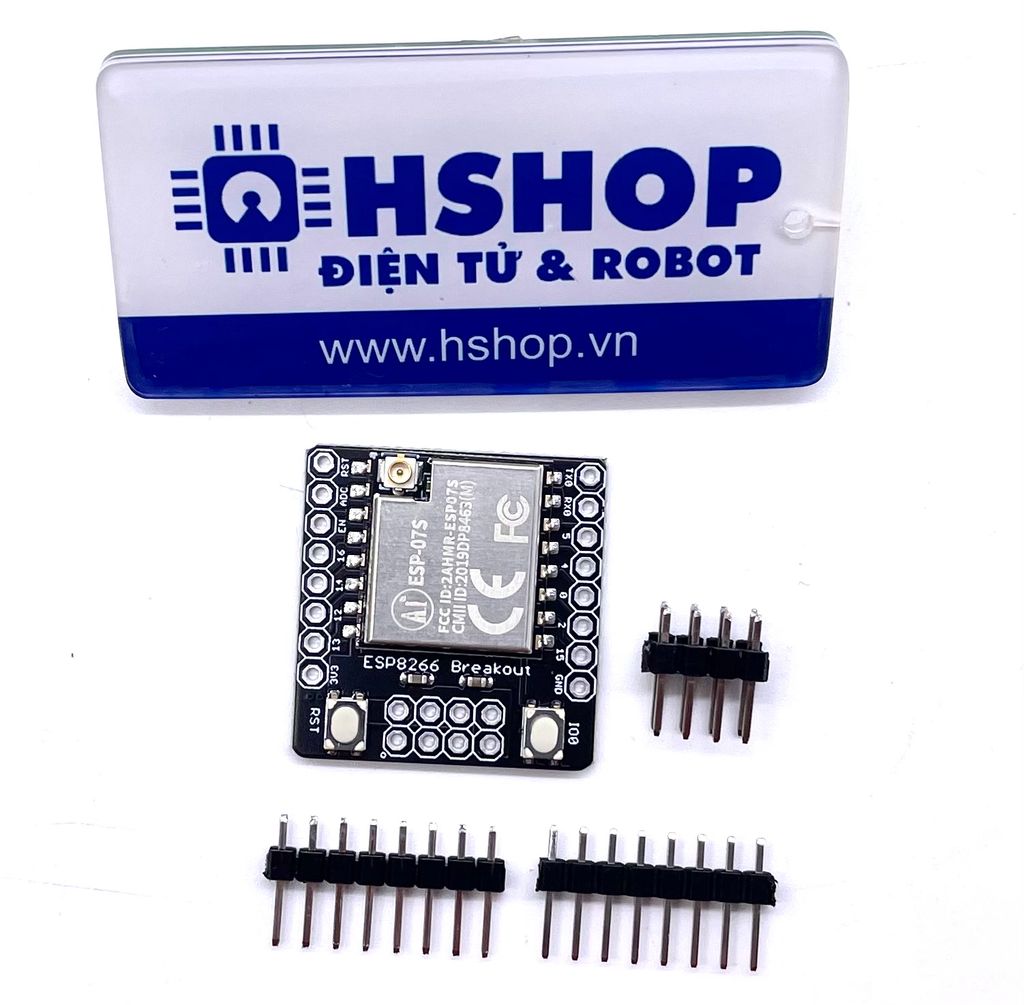 Mạch thu phát Wifi SoC ESP8266 ESP-07S Ai-Thinker Breakout