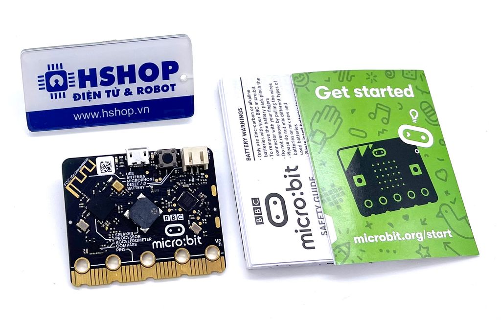 Mạch học lập trình STEM cho trẻ em Micro:bit V2