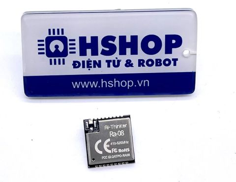 Mạch thu phát RF LoraWan SoC ASR6601 433MHz Ra-08 Module Ai-Thinker