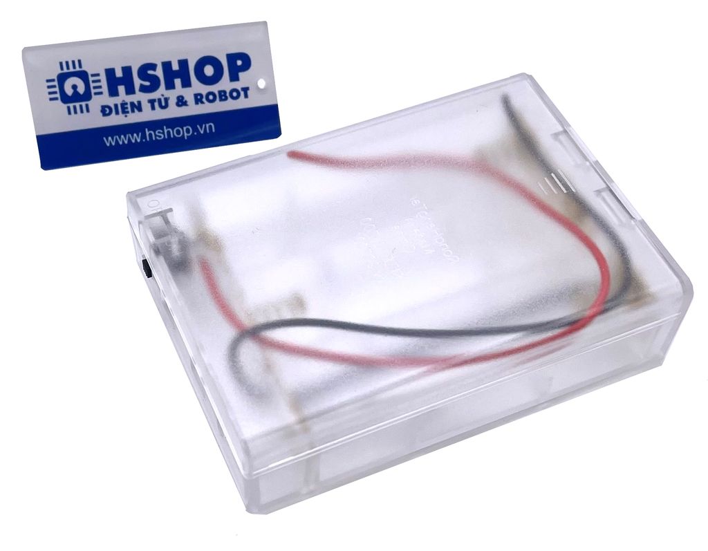 Hộp pin 3 X 18650 Battery Holder có công tắc loại tốt