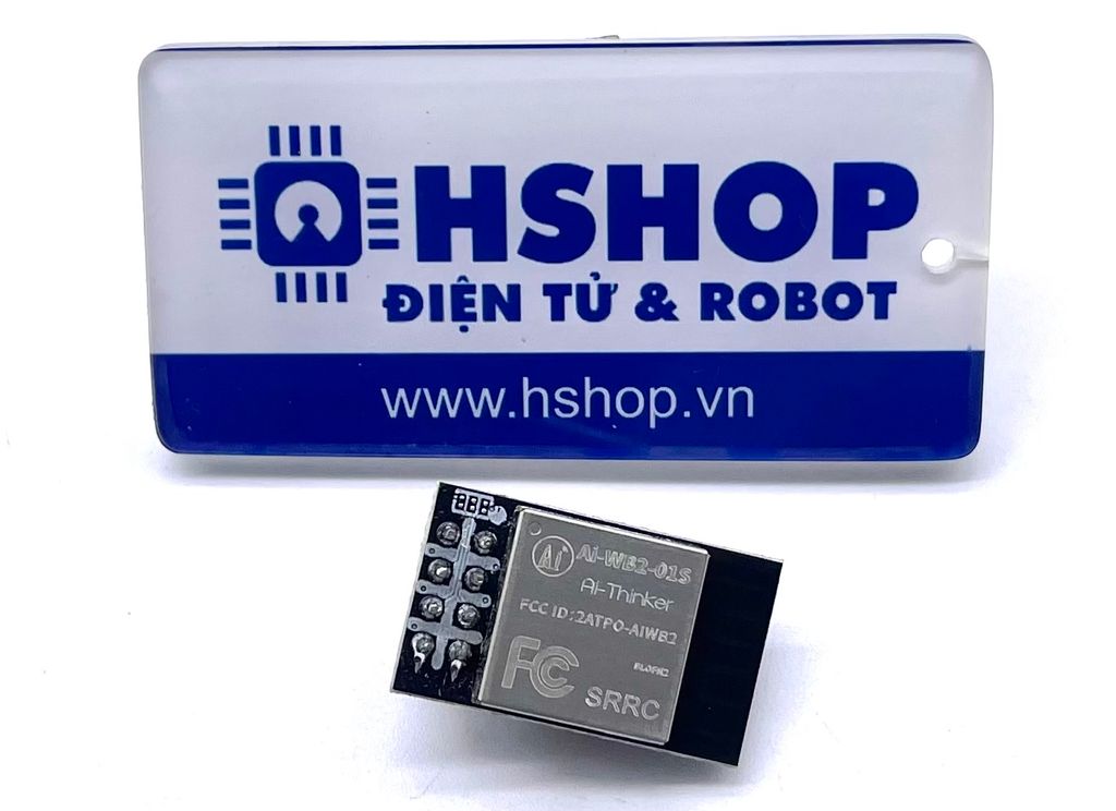 Mạch thu phát Wifi BLE 5.0 RISC-V SoC BL602 Ai-WB2-01S Ai-Thinker