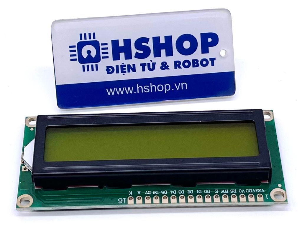 Màn hình LCD text LCD1602 xanh lá