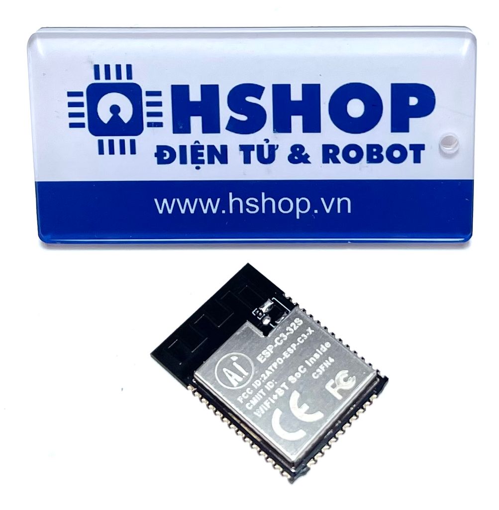 Mạch thu phát Wifi BLE RISC-V ESP32-C3 ESP-C3-32S Ai-Thinker