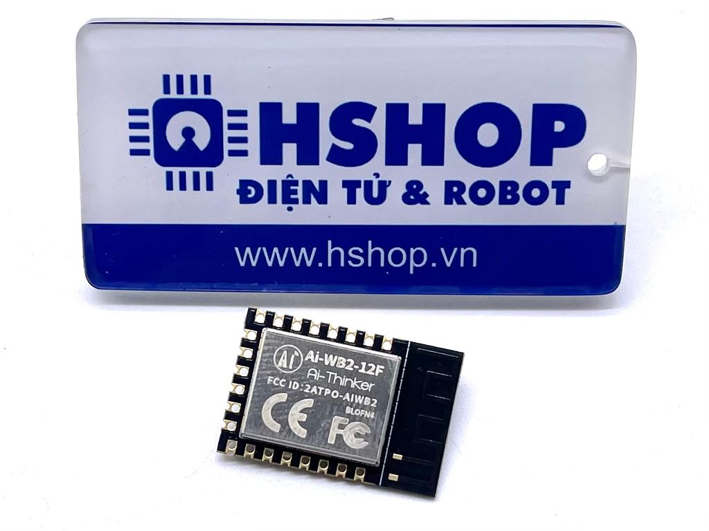 Mạch thu phát Wifi BLE 5.0 RISC-V SoC BL602 Ai-WB2-12F Ai-Thinker