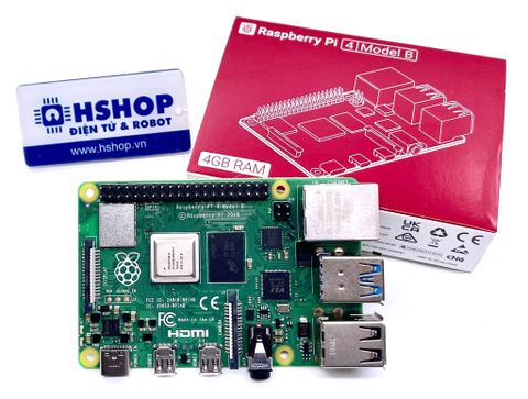 Máy tính Raspberry Pi 4 Model B 4GB (Made in UK)