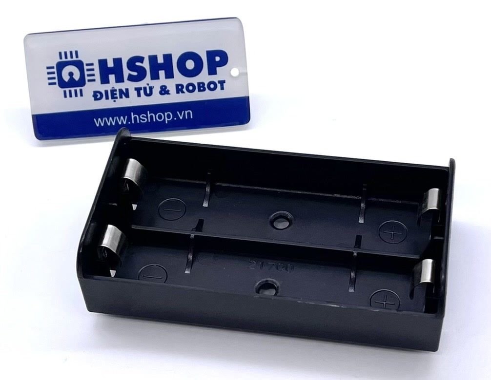 Hộp pin 2 X 21700 Battery Holder chấu hàn