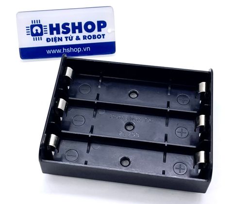 Hộp pin 3 X 21700 Battery Holder chấu hàn