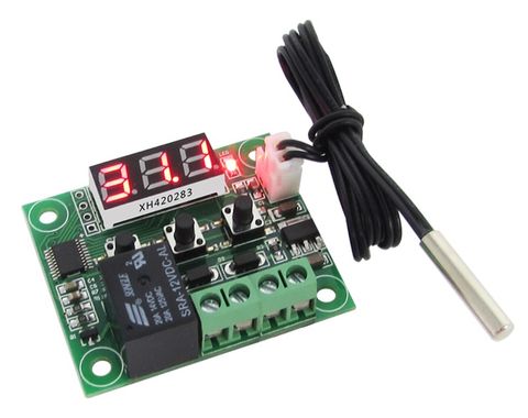 Cảm biến nhiệt độ Relay chỉnh mức 12VDC