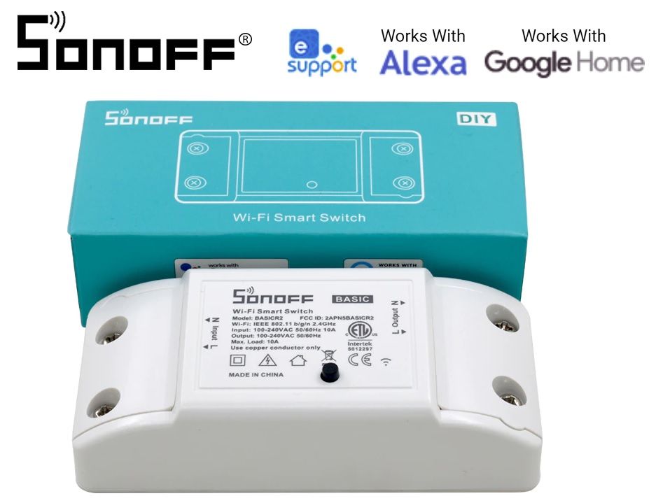 Công tắc điều khiển từ xa Wifi Smart Switch Sonoff Basic