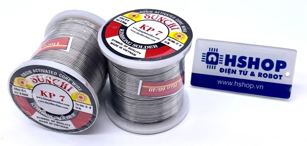 Thiếc hàn SUNCHI KP7 0.9mm Sn60 Pb40 (Solder Wire)