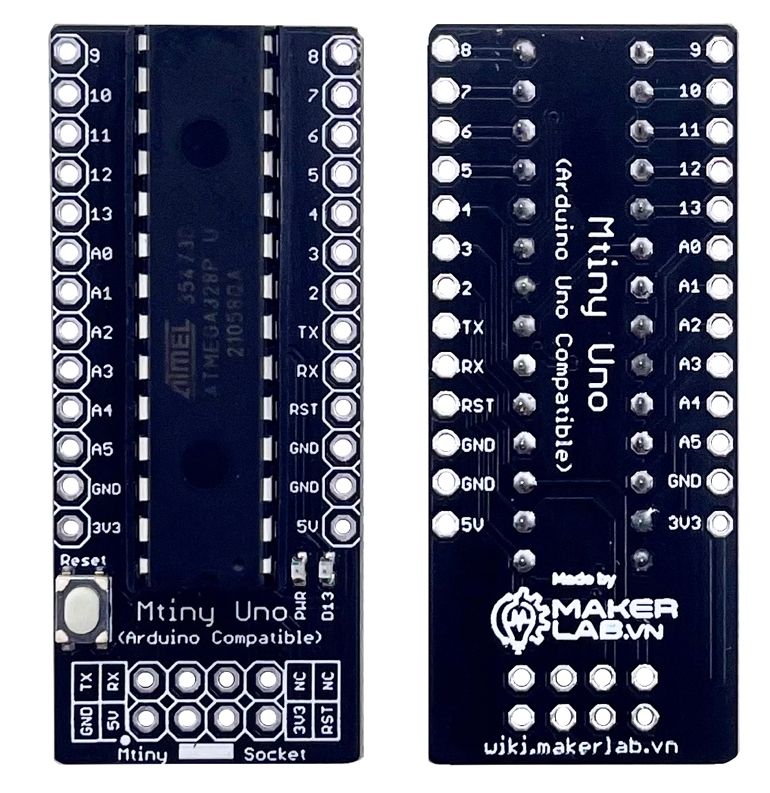 Mạch Mtiny Uno ATmega328P (Arduino Compatible)