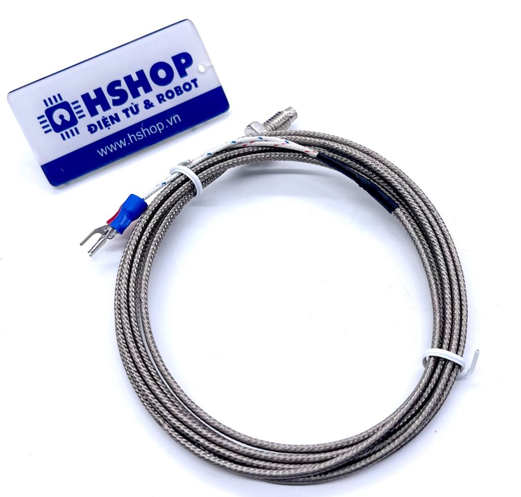 Cảm biến nhiệt độ Thermocouple RTD K Type M6 2m