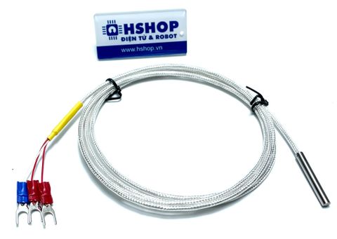 Cảm biến nhiệt độ thermocouple RTD PT100 loại A 1.5m