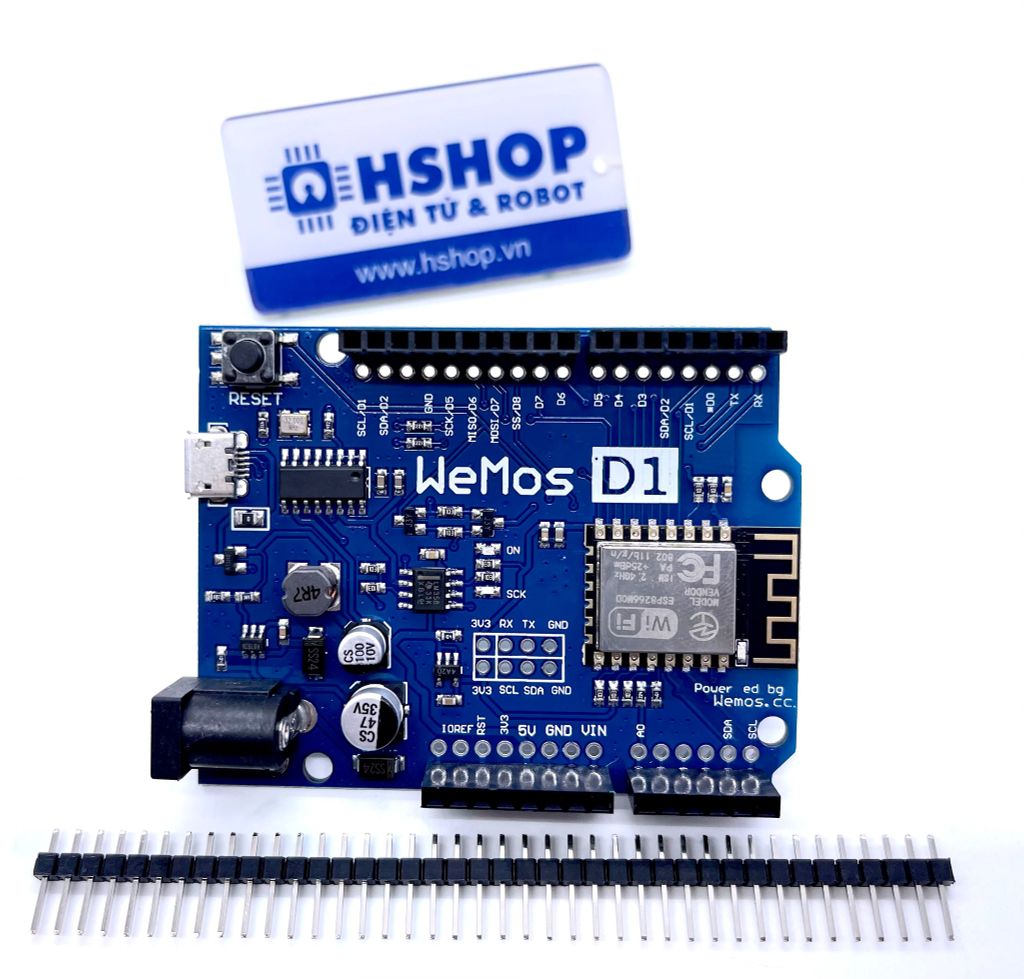 Kit Wifi ESP8266 NodeMCU Lua WeMos D1 R2 (Arduino Compatible)