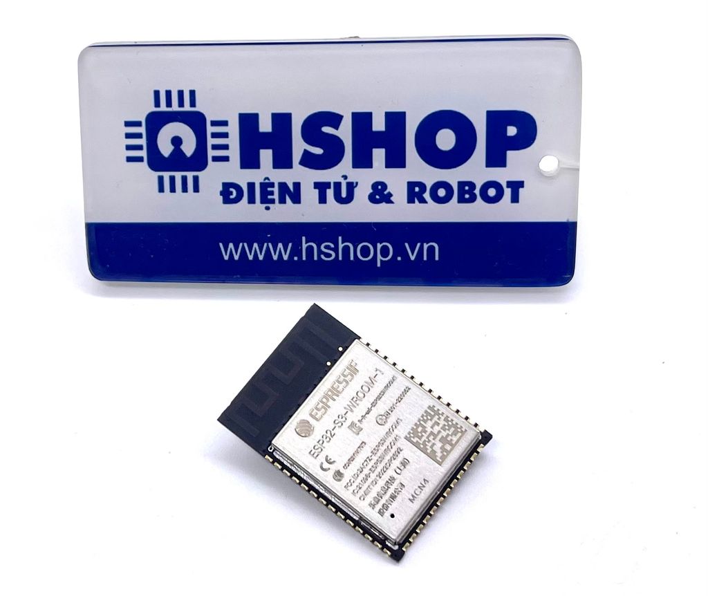 Mạch thu phát Wifi BLE SoC ESP32 S3 ESP32-S3-WROOM-1 chính hãng Espressif