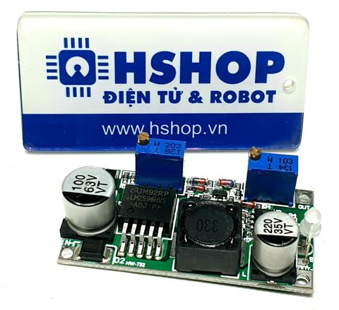 Mạch giảm áp DC-DC Buck High Voltage LM2596HVS 3A có chỉnh dòng