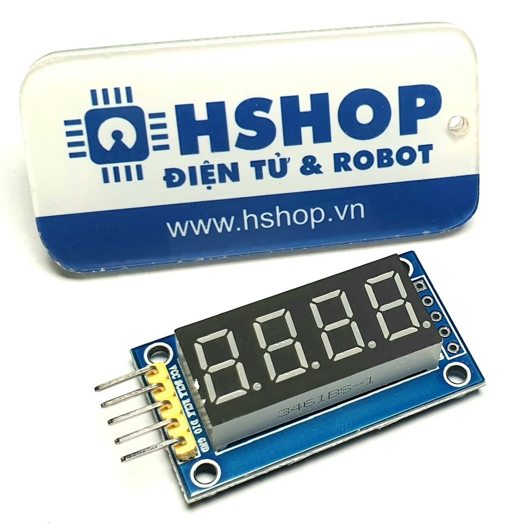 Mạch hiển thị led 7 đoạn 74HC595 4-Digit Display 0.36 Inch Module