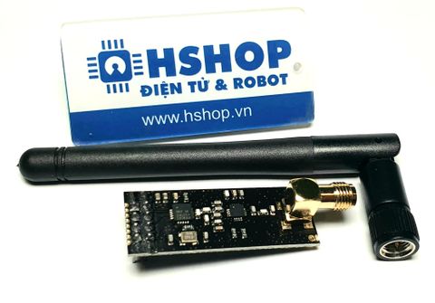 Mạch thu phát RF 2.4GHz NRF24L01 + PA + LNA anten rời