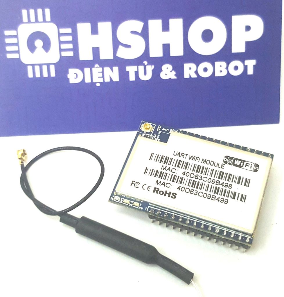 Mạch thu phát Wifi UART HLK-RM04