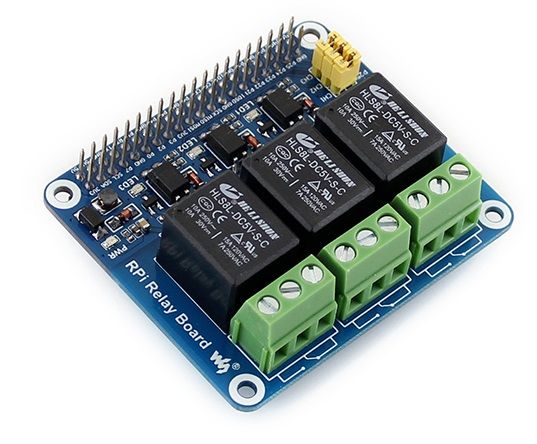 Mạch Waveshare RPi Relay Board for Raspberry Pi