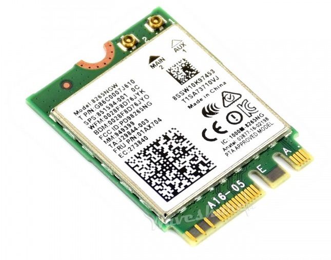 Mạch AC8265 Wireless NIC for Jetson Nano, WiFi / Bluetooth