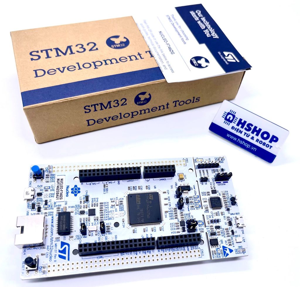 Kit NUCLEO-F746ZG, STM32 Nucleo-144 development board with STM32F746ZG MCU