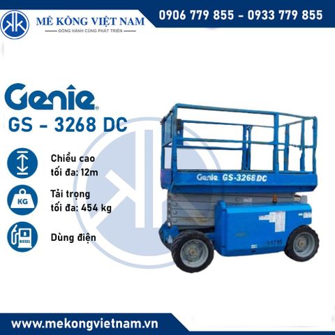 Xe nâng người 12m làm việc Genie 3268