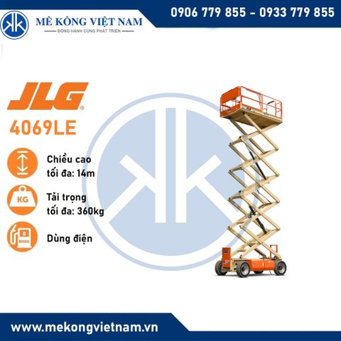 Xe nâng người cắt kéo 14m JLG 4069LE