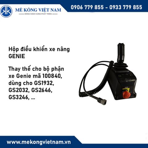 Hộp điều khiển trên sàn xe nâng người Genie