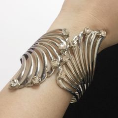 Vòng Tay Đôi Cánh Bản To Cá Tính (AC)