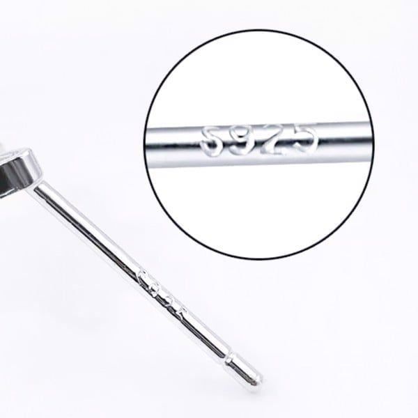 Bộ Trang Sức Cỏ 4 Lá May Mắn Trắng Đen Size 1,5cm - Dây Chuyền, Vòng Tay & Bông Tai Pha Lê (AS)